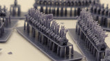 Cavalry in Square Shakos
