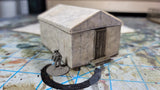 15mm Old West Building C - Tents and Under Construction