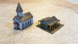 6mm Western Town group 1