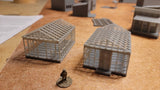 15mm Old West Building C - Tents and Under Construction